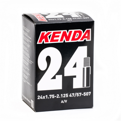 Велокамера Kenda 24x1.75-2.125 a/v стандарт - фото 13179