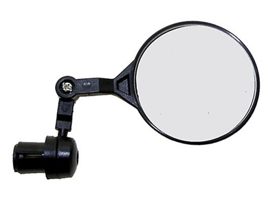 Зеркало для велосипеда M-WAVE “Сфера” 3D панорамное, торцевое крепление, D-76 мм - фото 13280