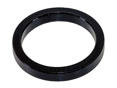 Кольцо проставочное 1.1/8, высота 5 мм, цвет: черный - фото 13666