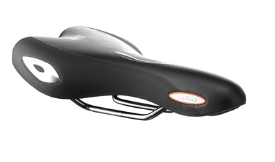 Седло велосипедное Selle Royal Lookin Athletic, Unisex, гелевое + эластомер, RVL, Cool Cover, Clip System - фото 14669