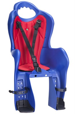 Велокресло детское на багажник HTP Design Elibas P, цвет: Синий. - фото 14693