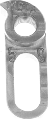 Петух заднего переключателя алюминиевый фрезерованный Meta59 - фото 15315