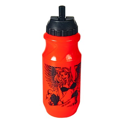 Велобутылка Enlee RR-20 Girl Red 0,6 л, красная - фото 15888