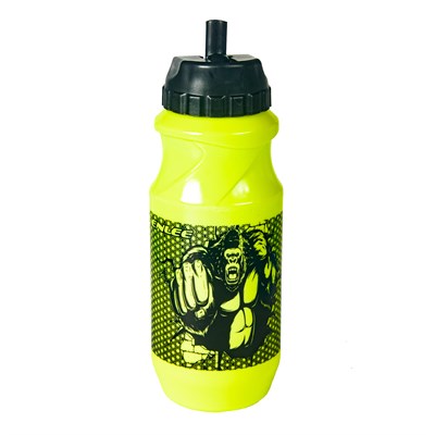 Велобутылка Enlee RR-20 Gorilla Yellow 0,6 л, желтая - фото 15894
