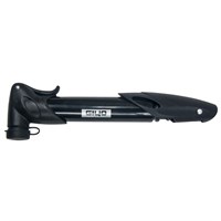 Насос для велосипеда Giyo GP77B, телескопический, вентиль “вело/авто", складная ручка, цвет: черный