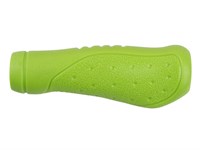 Грипсы M-Wave Ergogel, эргономичные, двухкомпонентные, L-125 мм, Цвет: зеленый.