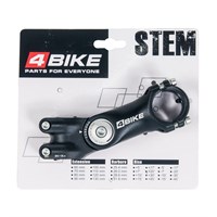Вынос руля "4BIKE", алюминиевый, TDS-D299N, L:105, R:0-60°, D:31.8мм, индивидуальная упаковка, чёрный