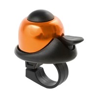Велозвонок M-WAVE Bella Design mini, оранжевый, D-36 мм, пластик/алюминий
