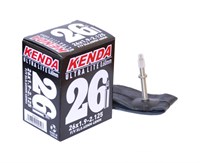 Велокамера Kenda 26x1.90-2.125, Ultra Lite, f/v 48 мм, толщина стенки 0.6 мм