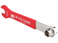 Ключ велосипедный “BIKE HAND” YC-161 3 в 1, ключ торцевой 14/15мм, рожковый на 15 мм