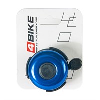 Велозвонок 4BIKE BB3204 латунь, D-52мм, голубой
