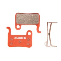 Колодки для дисковых тормозов 4BIKE AD 0104 OR в блистере, компаунд Organic для Shimano, TRP