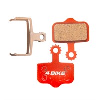 Колодки для дисковых тормозов 4BIKE AD 0704 SI в блистере, компаунд Sintered для Avid, Sram