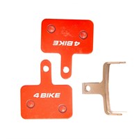 Колодки для дисковых тормозов 4BIKE AD 0102 SI в блистере, компаунд Sintered для Shimano, Tektro, Promax, TRP