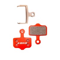 Колодки для дисковых тормозов 4BIKE AD 0704 SM в блистере, компаунд Semi Metal для Avid, Sram