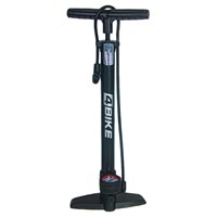 Насос 4BIKE ARV-5838S, напольный со шлангом, max 140 psi, с манометром, пластик/сталь, f/v, a/v ARV000654