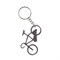 Брелок-открывашка “велосипед” - для ключей. Цвет серебро. - фото 12735