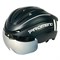 Велошлем Promend TK-12H15 BLK/WTH, с визором, с габаритным световым сигналом, размер 57-62 TK-12H15BW-L