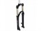 Вилка амортизационная воздушная RST FIRST 27,5, ход 120 мм, под диск. тормоз, черная FIRST 27,5-120